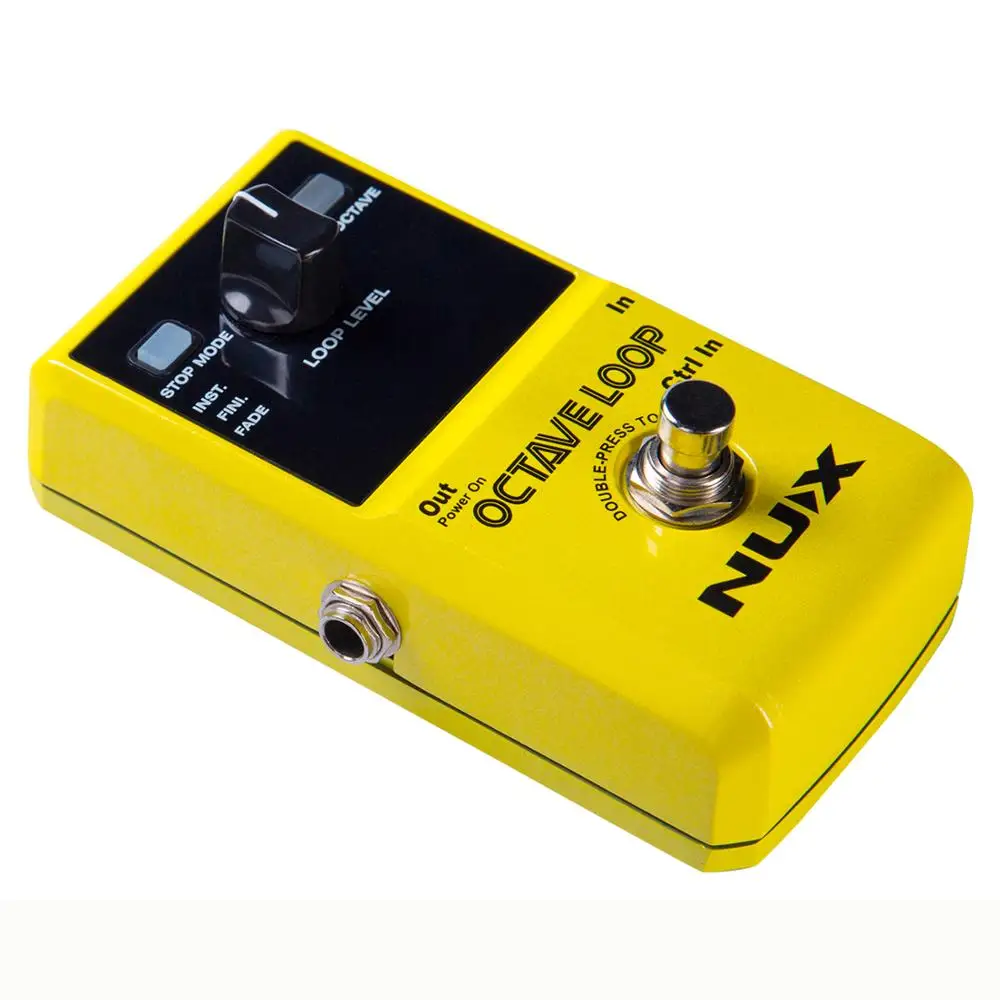NUX Octave Loop Guitar Pedal Looper 5 Minutes Recording Time Electric Bass Built-in Octave Effect Accessories NUX Octave Loop Guitar Pedal Looper 5 Minutes Recording Time Electric Bass Built-in Octave Effect Accessories