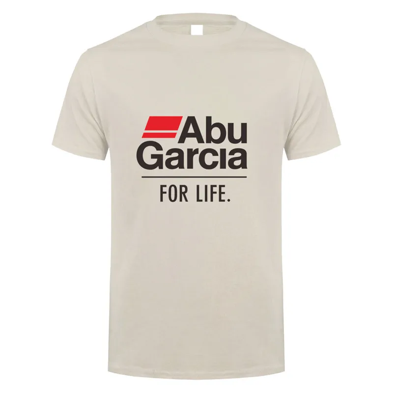 Abu Garcia, футболки, топы, мужские, короткий рукав, хлопок, o-образный вырез, игра, Abu Garcia, рыбалка, футболка, мужские футболки, DS-051 - Цвет: Sand