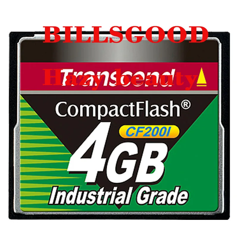 Карта BILLSGOOD TS4GCF200I Transcend Industrial wide temp CF 4G CF200I SLC 4GB cf