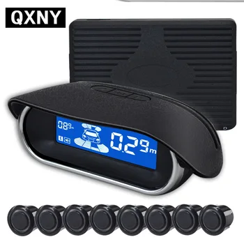 

Car Electromagnetic Parking 8/Sensors System Parktronic Parkmaster Auto Reversing Radar Blind Spot Detection 12V Free Shipping