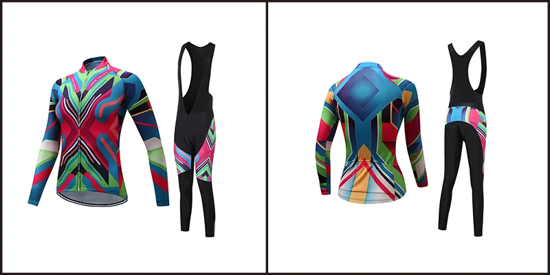 Женский зимний термальный флисовый велотренажер, комплекты для горного велосипеда, комплекты одежды для велоспорта, Майо для девушек, топы, комбинезон, одежда