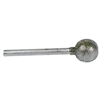 

4mm x 10mm Round Ball Tip Diamond Burr Mounted Point Buffing Bit