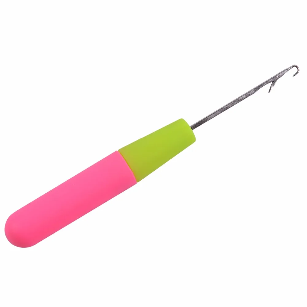Inventory Plastic Knitting and Crochet Needles 12Pcs/ Lot For Jumbo Braiding Twist Hair Weaving Dreadlock crochet hooks,hair extensions tool