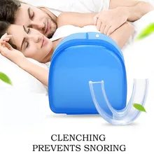Prevent Molars Tool Anti Snoring Braces Stop Snore Mouthpiece Quiet Sleep Reduce Noise Device Silicone Men Women Rest Gifts