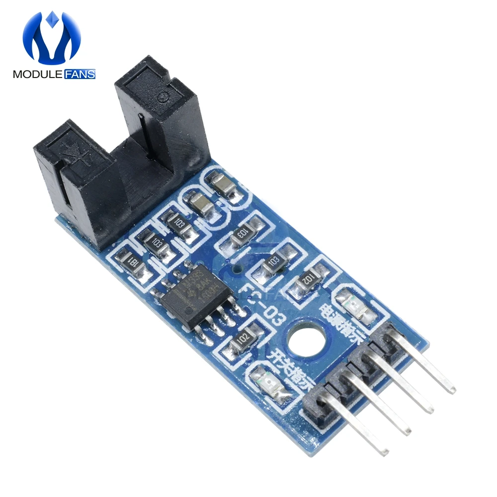 Модуль датчика скорости LM393 для Arduino оптопара с разъемом типа IR 2 шт. модуль