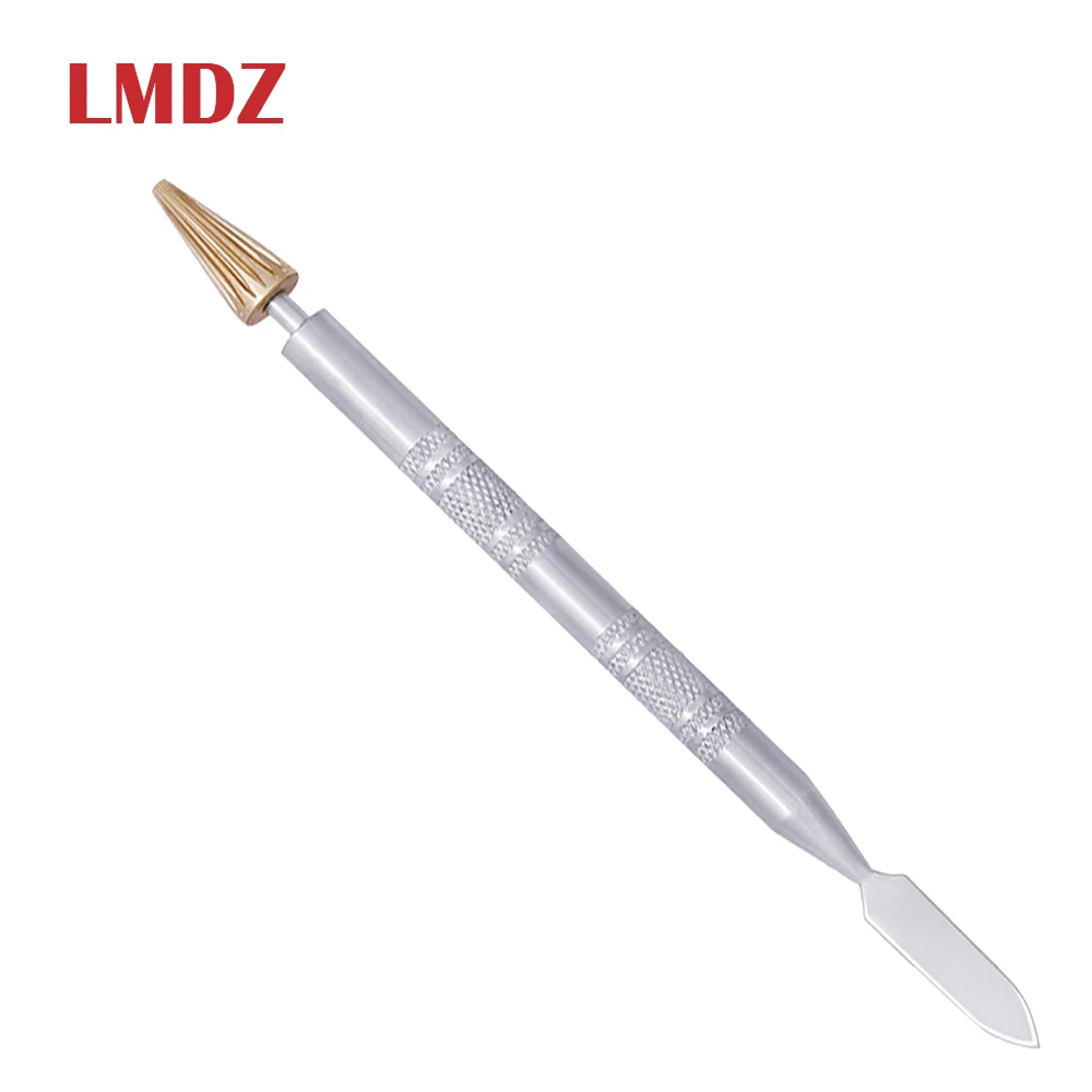 

LMDZ Double side Edge Oil Painting Pen DIY Leather Craft Tools Edge Treatment Roller Durable Glue Smear Sealing Oil Brush