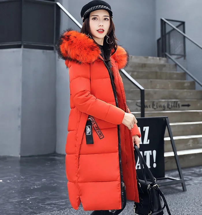 Winter Women Coat Jacket Warm High Quality Woman Jacket Winter Coat Hood Real  2017 New Winter Fashion+7 (1)