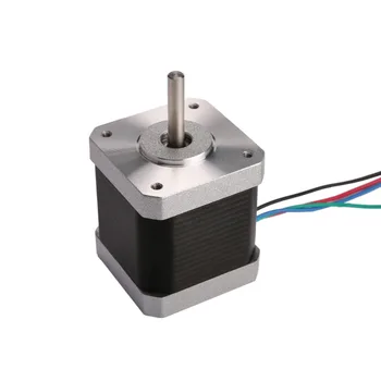 

Wantai CNC Nema 17 Stepper Motor 42BYGHW811-06 0.6N=84oz-in 48mm 2.5A CE ROSH ISO Reprep DIY CNC Bipolar 4leads