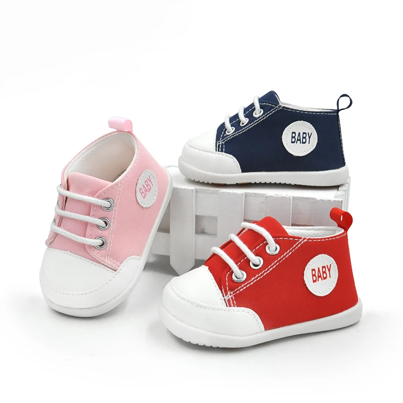 Baby First Walkers Spring Style Baby First Walkers Newbor Baby Boy And Girl Sneakers Canvas Shoes Soft Bottom Kids Shoes Baby First Walkers Spring Style Baby First Walkers Newbor Baby Boy And Girl Sneakers Canvas Shoes Soft Bottom Kids Shoes