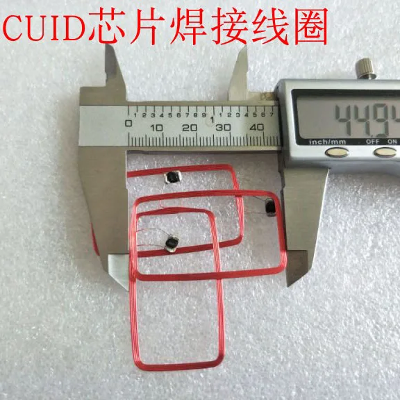IC катушка сварочная этикетка CUID чип перезаписываемая копия RFID Высокая частота 13