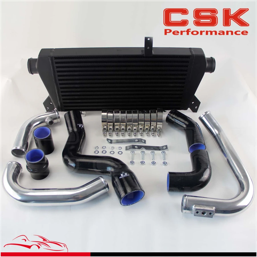 Переднее Крепление интеркулера + Комплект труб для Audi A4 1 8 T Turbo B6 Quattro 02 06