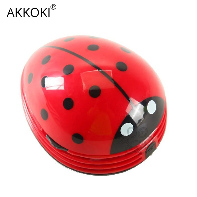 Mini Ladybug Desktop Coffee Table Vacuum Cleaner Dust Collector for Home Office Mini Ladybug Desktop Coffee Table Vacuum Cleaner Dust Collector for Home Office