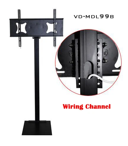 32-70 بوصة lcd led تلفزيون البلازما جبل الطابق يقف الميل دوارة ad إدارة الأسلاك العرض الطول أجوستابل MDL99B
