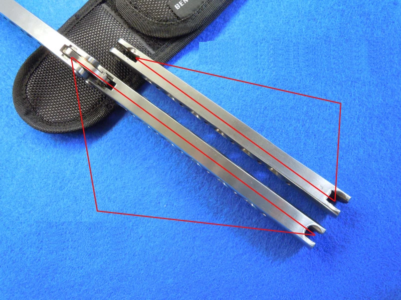 MirroHigh качество бабочка нож для тренера CNC весь BM бабочка ручка BM40-BM41-BM42-BM42S-BM43-BM46-BM47-BM49, balisong инструмент