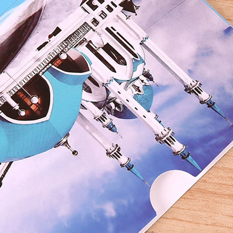 Bridal Shower Photo Frame 6 Inch European Paper Card Creative Combination Colorful Building Hanging Type with Clip Rope Picture Bridal Shower Photo Frame 6 Inch European Paper Card Creative Combination Colorful Building Hanging Type with Clip Rope Picture