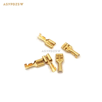 

100 PCS Pure copper plug spring 6.3mm plug connector for MX50 SE/L12-2/L6/L20/L15D/L50 Include all L series products