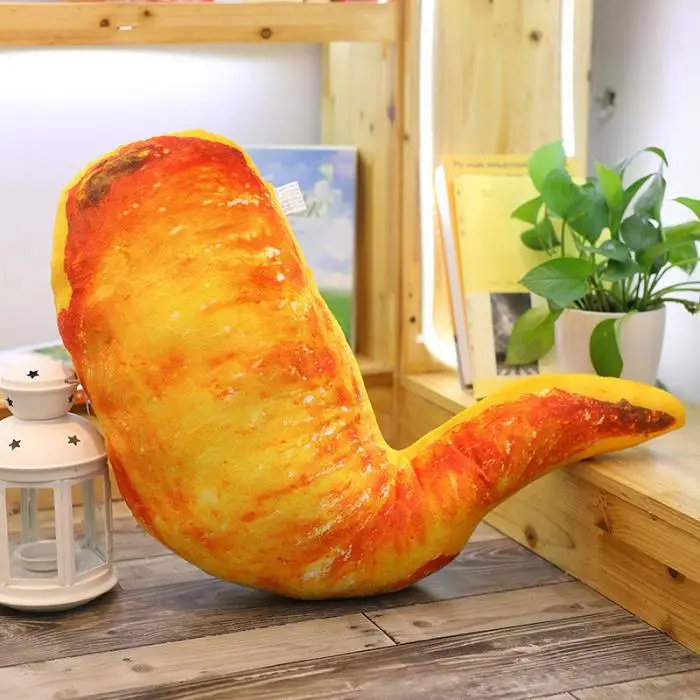 3D моделирование куриные ноги подушка еда плюшевые игрушки пледы подушка кукла Almohada simulada de pierna de pollo UYT магазин