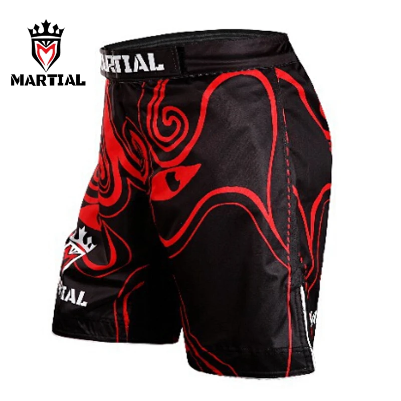 Martial mma shorts crossfit muay thai trunks trainning clothes for men ...