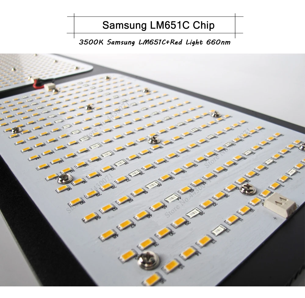 Светодиодный свет для выращивания Quantum доска полный спектр samsung LM301B/LM561C S6 3000 K Светодиодные промышленные светильники Meanwell для DIY