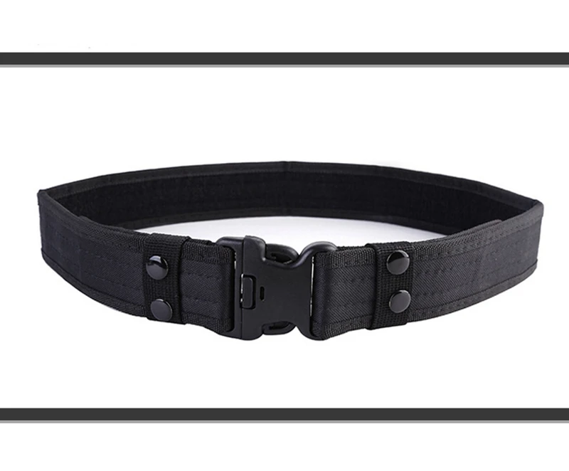 Combat 2 Inch Canvas Duty Tactical Sport Belt with Plastic Buckle Outdoor Military Army Fan Adjustable Hook & Loop Waistband (19)