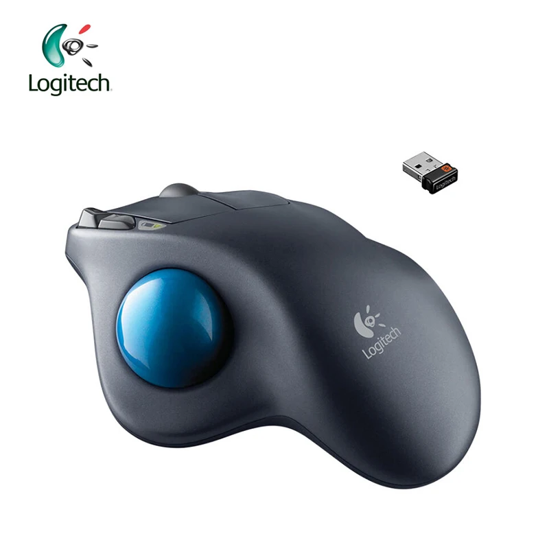 Logitech M570 Мышь с 2,4G Беспроводной оптический трекбол эргономичная Мышь геймера для Windos 10/8/7/Vista Mac OS Поддержка официальный Тесты
