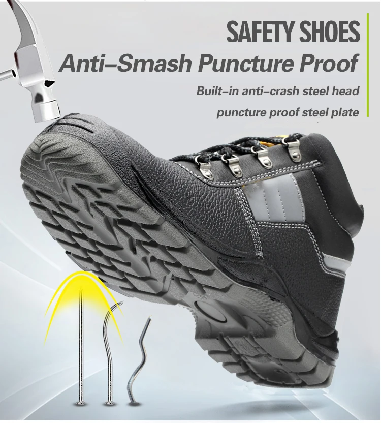 AC13005 Мужская Уличная обувь со стальным носком стальные усиленные носки рабочая обувь дышащие летние рабочие ботинки женская безопасная обувь