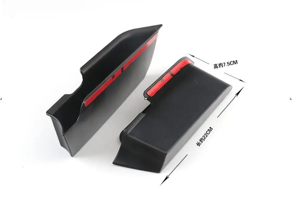 

For Mini Cooper F56 Armrests Storage Box Car Inner Side Front Door Handle Storage Box ABS Tray Holder Car Styling Accessories
