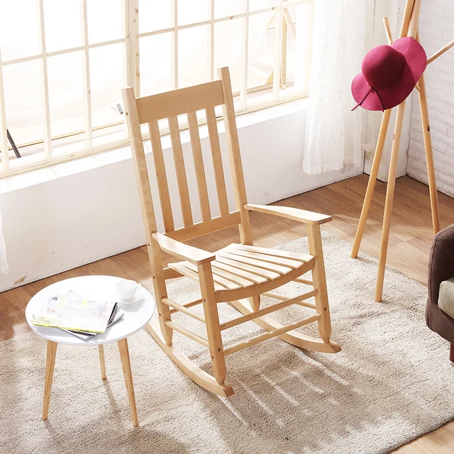US $169.0 |Schaukel Stuhl Holz Natürliche Lving Zimmer Möbel Amerikanischen Land Moderne Stil Erwachsene Liege Große Wippe Schaukel Stuhl Designs in US $169.0 |Schaukel Stuhl Holz Natürliche Lving Zimmer Möbel Amerikanischen Land Moderne Stil Erwachsene Liege Große Wippe Schaukel Stuhl Designs in