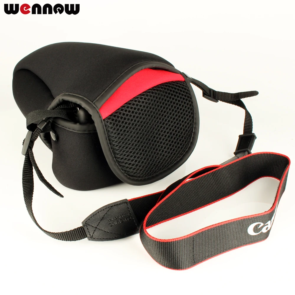 Koop DSLR Camera Tas Inner Soft Case Cover Voor FUJIFILM OLYMPUS PENTAX K 70 Canon Nikon SONY Panasonic E M10 Mark II E M5 e PL8 E M