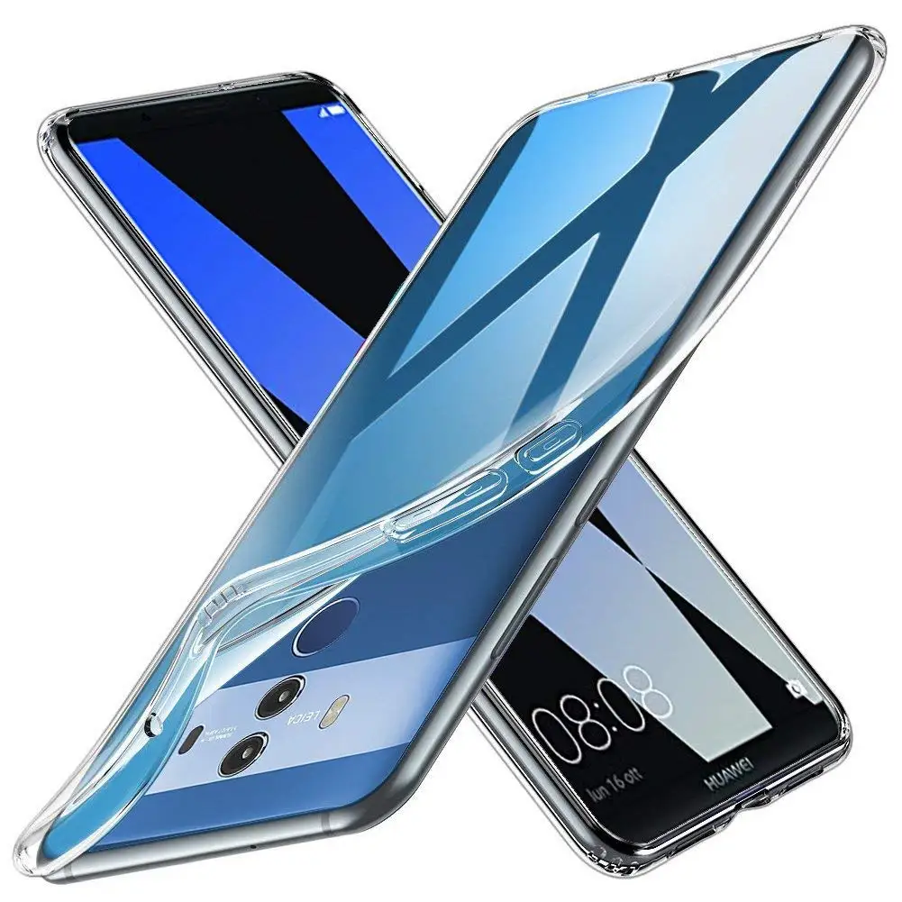 

Case For Huawei Mate 10 Mate 10 Lite TPU Silicon Durable Clear Transparent Soft Case for Huawei Mate 10 Pro Back Cover
