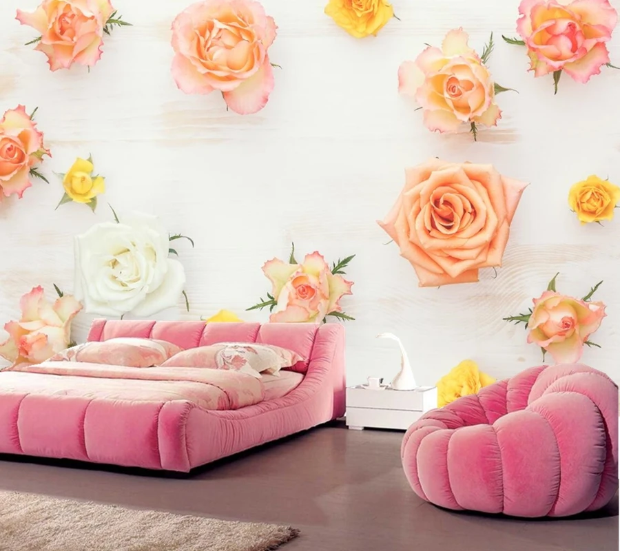 

Papel de parede,Roses Closeup Texture Flowers wallpapers,hotel room living room TV background sofa wall kids bedroom murals