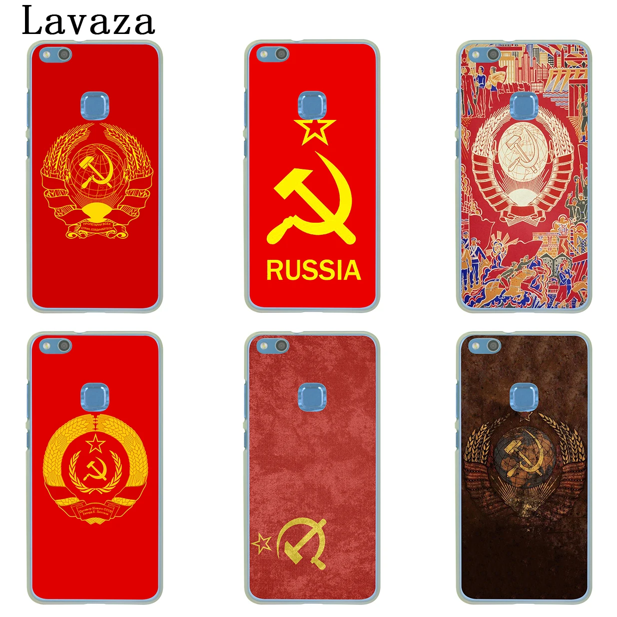 Lavaza Советский Союз Гранж флаг чехол для Huawei Y9 Y7 Prime 2018 2019 Honor 20 8A 8X 8 9 9X 10 Lite 7C 7X 7A Pro|case