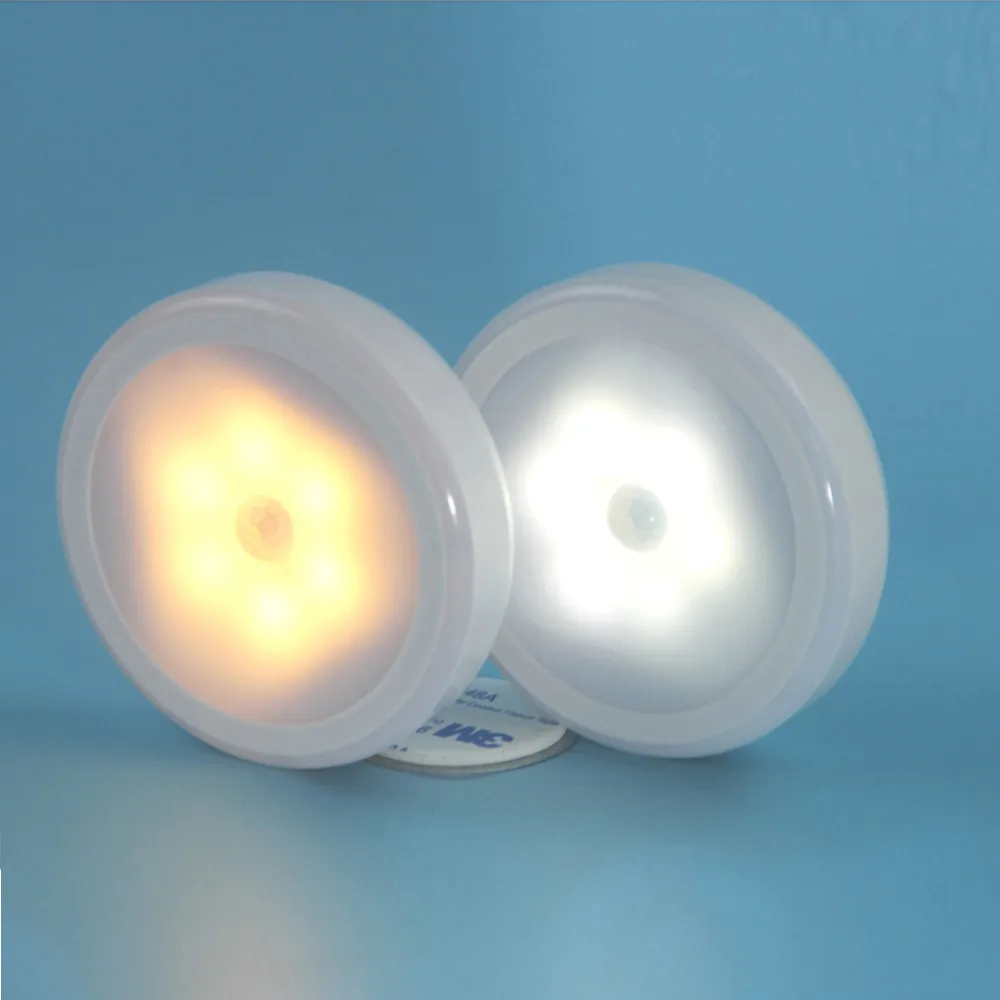 Auto Led Light Induction Sensor Control Bedroom Night Lights