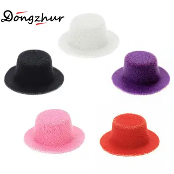 

Dongzhur Miniature Dollhouse Furniture Multi-color Mini Hat 1;12 Dollhouse Accessories Dolls Hat Dollhouse DIY Doll Accessories