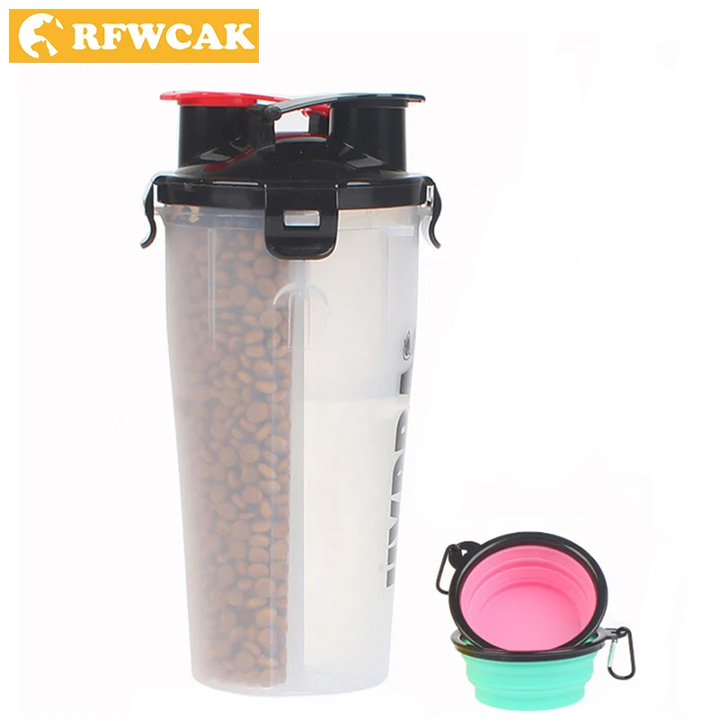 Dog Food And Water Travel Container Dog Food And Water Travel Container