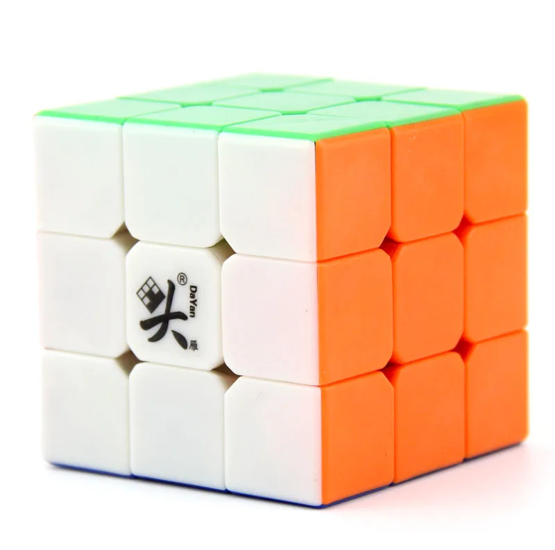 

Hot sale DaYan 3x3x3 Non Sticker 5.7CM Magic cube Professional Speed Twist Puzzle Neo Cube Education Toys For Children Gifts