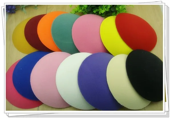 Разноцветные 17 см простые тканевые вуалетки база DIY Millinery девушка шляпа базовый материал DIY женские вечерние аксессуары для волос