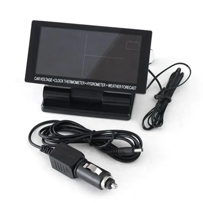SODIAL Digital Display LCD Automatico del Termometro in Uscita per Veicolo Domestico