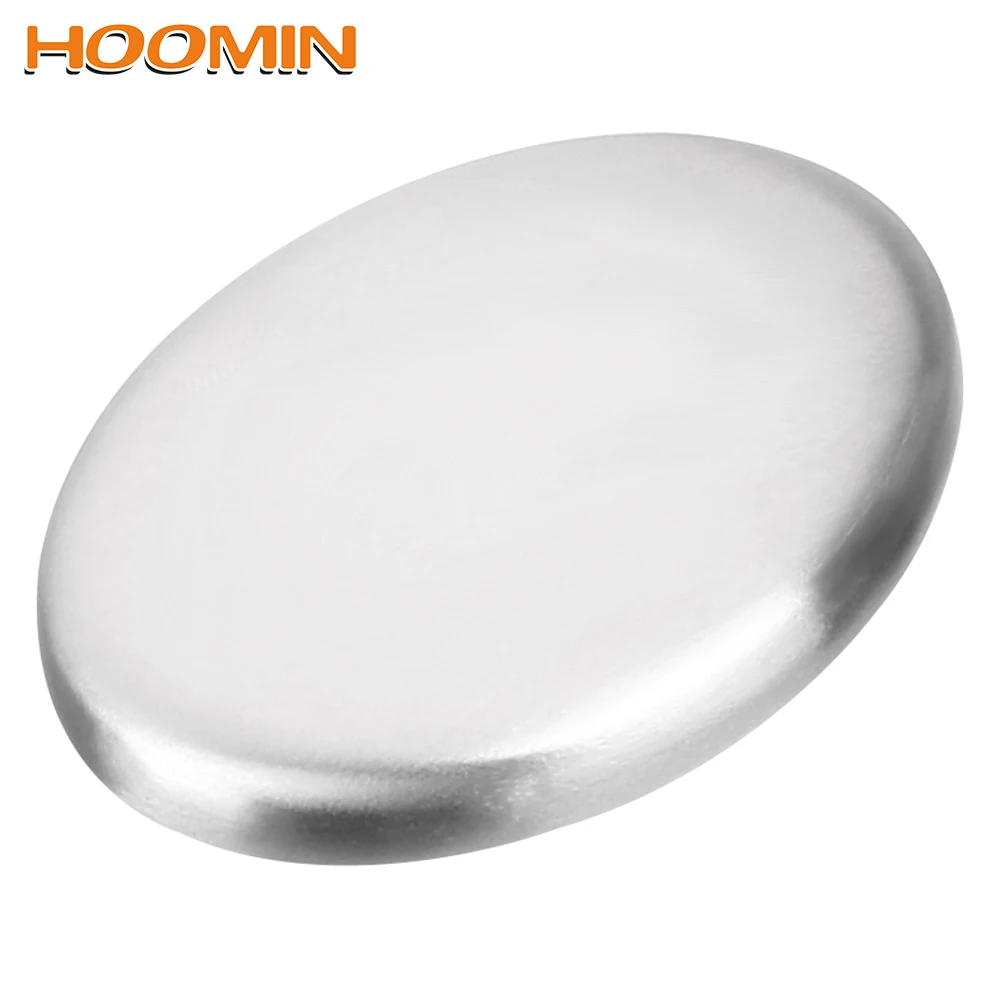 

HOOMIN Hand Odor Remover Stainless Steel Soap Kitchen Gadget Tool Deodorizing Soap ElimInates Garlic Onion Smells Chef Soap
