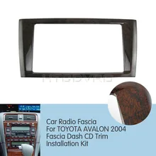 YMODVHT 173x98mm Car Radio Fascia for Toyota Avalon 2000 2001 2002 2003 2004 Stereo Panel Dash Mount Trim Installation Kit Frame