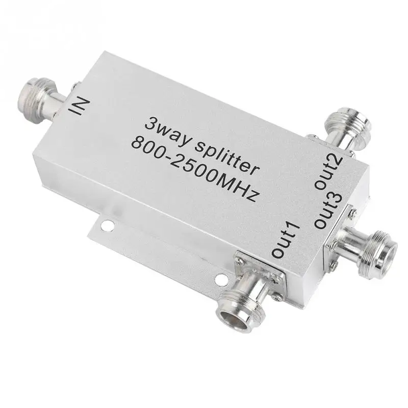 800 ~ 2500 МГц N 3 полосный RF разделитель мощности для GSM и CDMA DCS 3G 4G усилитель сигнала