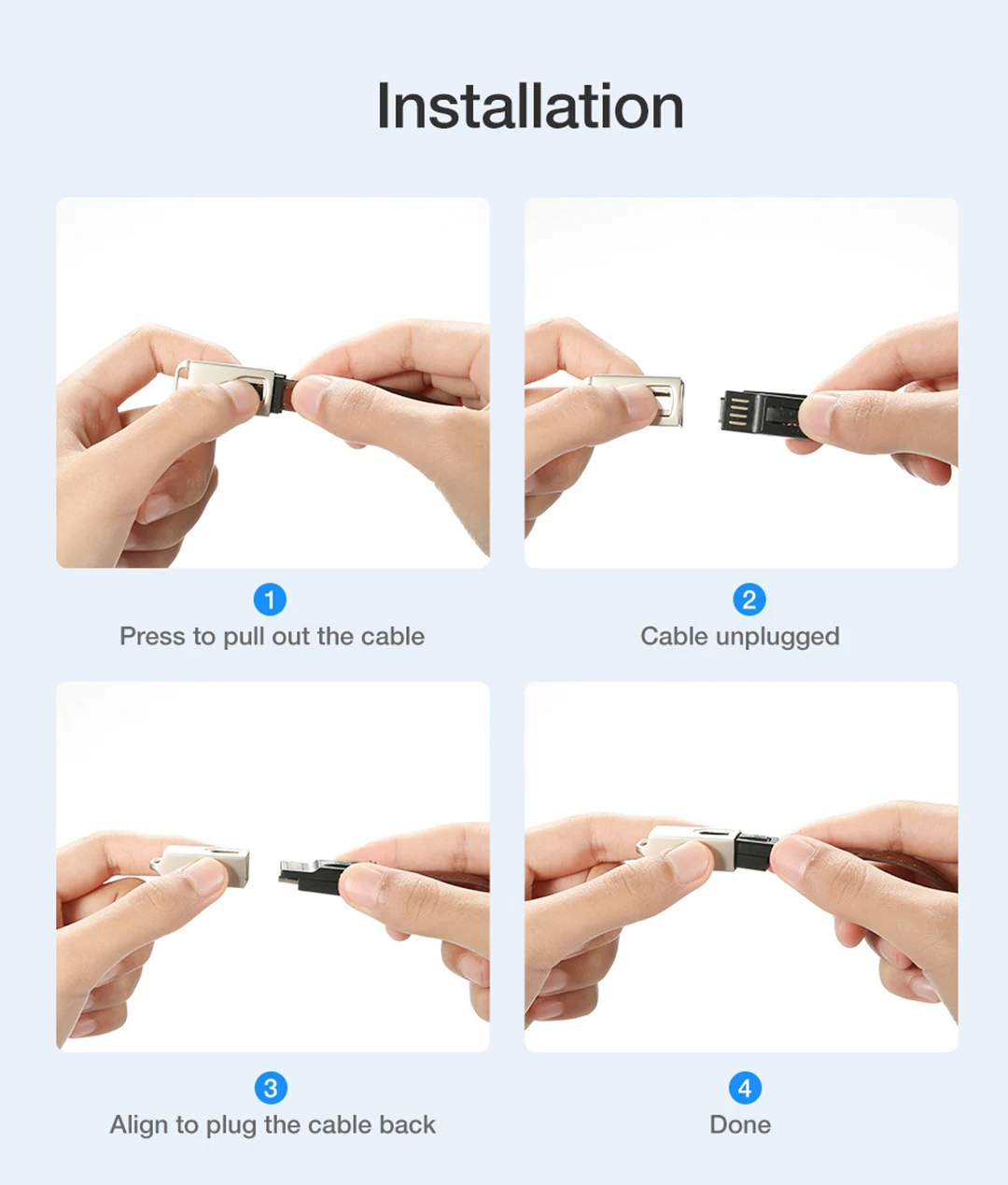 Usb-кабель для ключей, кожаный мини-брелок, Короткие usb-кабели для iphone 7 X, кабель для быстрой зарядки usbc type C, кабель для передачи данных для ключей Microusb