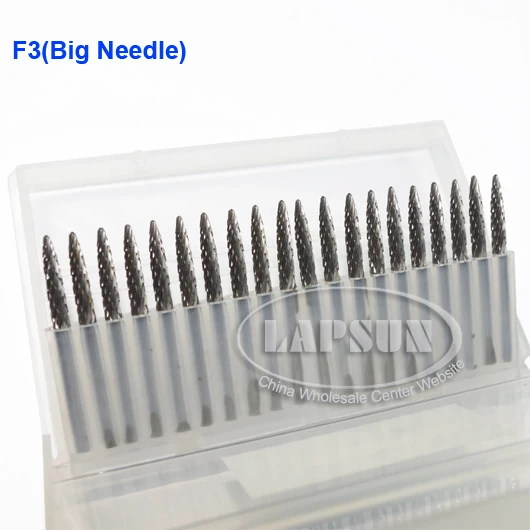 20pcs 1/8" 3mm Tungsten Carbide Burr Rotary Cutter files Points Drill