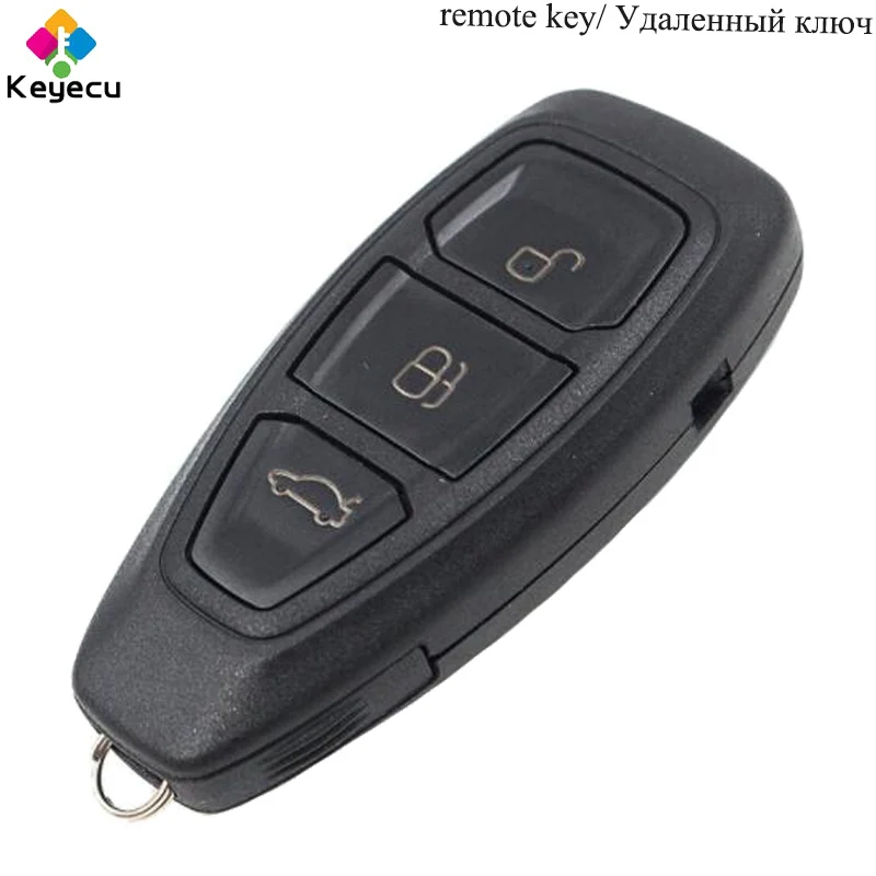 

KEYECU Intelligent / Smart Remote Key - 434MHz ID83 Chip - FOB for Ford Focus C-Max B-Max Mondeo Kuga Fiesta Focus Galaxy S-Max