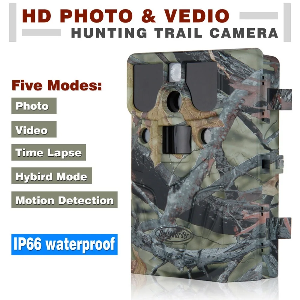 12MP HD 1080P Waterproof IP66 Game Hunting Scouting font b Camera b font font b Trail