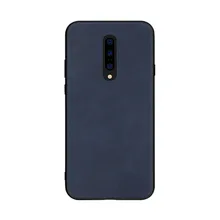Oneplus 7 pro business luxury vintage leather texture case Oneplus 5 6 7 5T 6T TPU soft rubber edge phone case