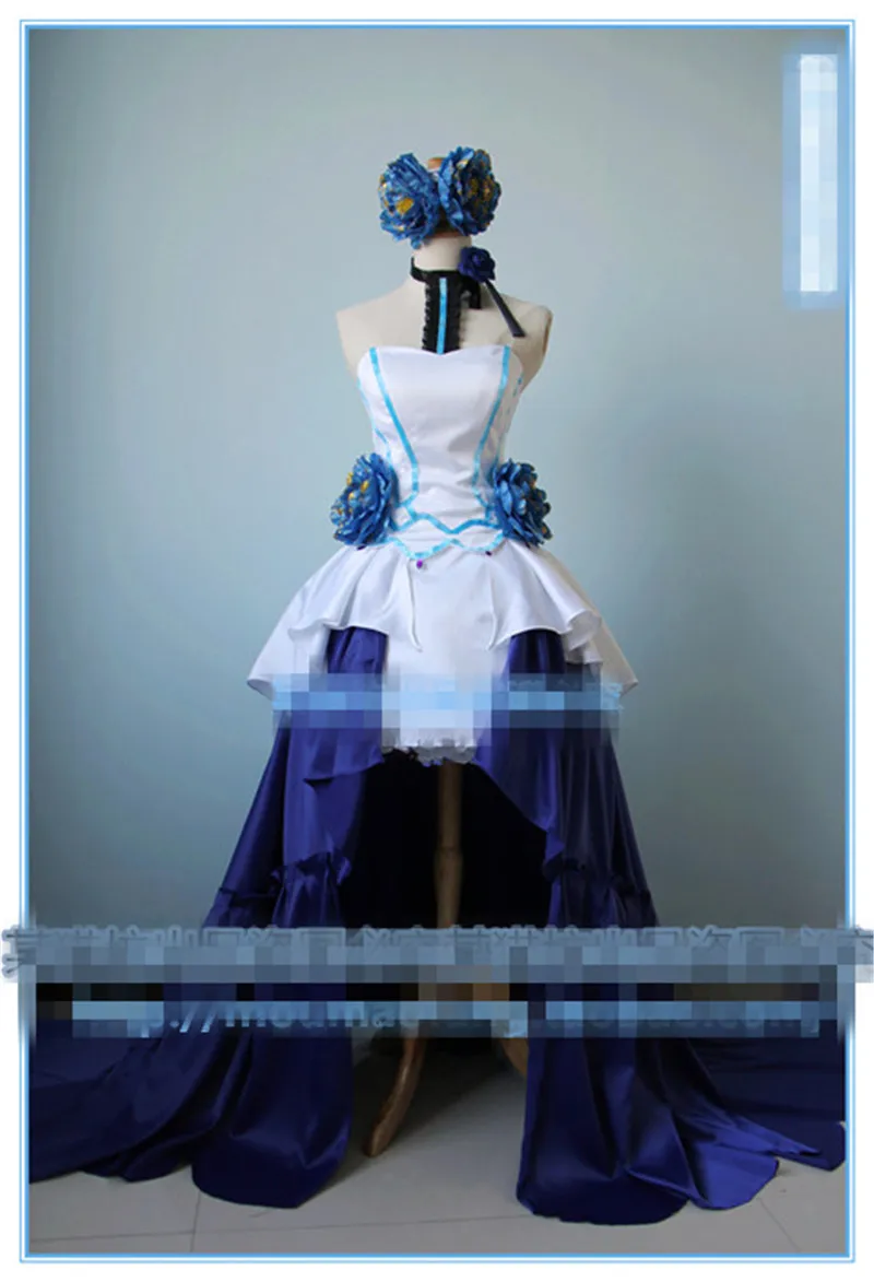 

Japanese Anime Hatsune Miku Find The Light Cosplay Costume Hot Sale Beautiful Dress Custom Made Woman Clothing