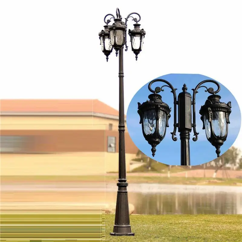 Светильник Bouwlamp Sokak Lambasi Iluminador Jardin Lampadaire Европейский De Rue Lampione светильник Exterieur