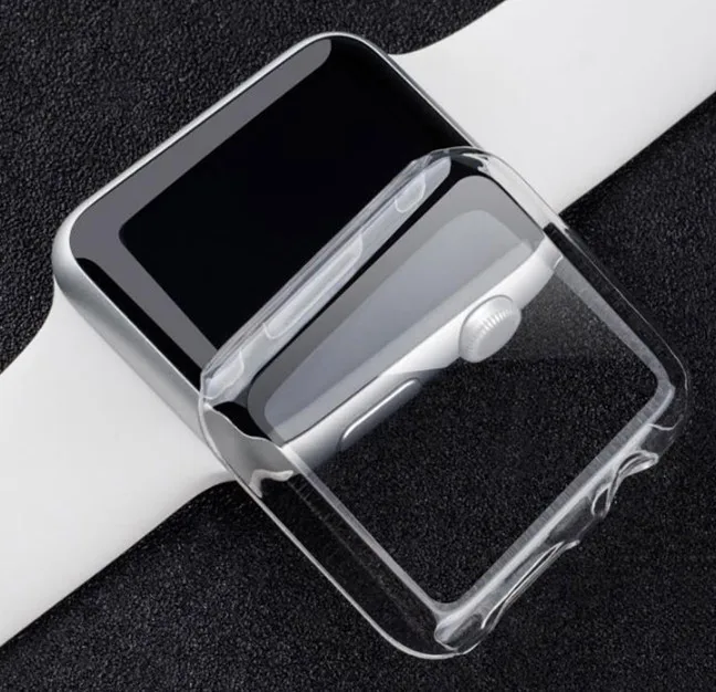 MDNEN чехол для Apple Watch, чехол для Iwatch 4, 3, 2, 1, ремешок 42 мм, 38 мм, 40 мм, 42 мм, ТПУ, защитный чехол для экрана