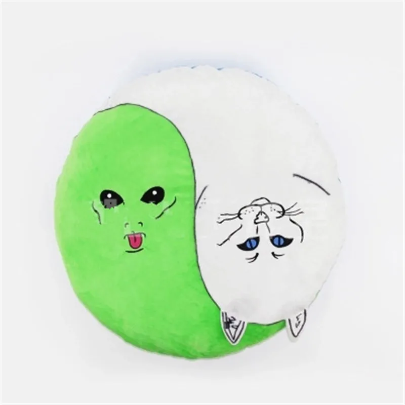 

OriginalFak Sesame Street Pillow Living Room Decor Middle Finger Cats Dakimakura Home Decorations 23.6 Inch G1340